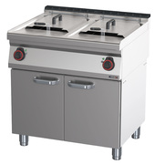 Photo 1 matériel référence C7FE17280S: Friteuse électrique avec soubassement 2x17 litres 80