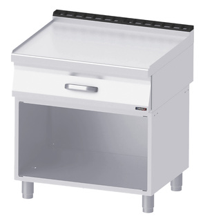 photo 1 plan de travail neutre 1 tiroir 80 avec soubassement 