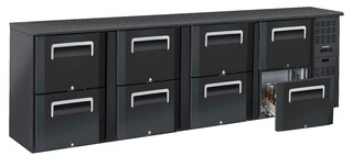 photo 1 arrière bar 4 x 2 tiroirs