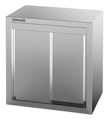 Photo 1 matériel référence CAMPC100: Armoire murale inox avec portes coulissantes 1000 mm