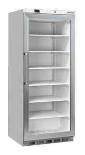 photo 1 armoire négative vitrée 600 l inox