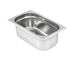 Photo 1 matériel référence CBG14065B: Bac Gastronorme 1/4 AISI 201