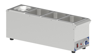 photo 1 bain-marie à sauce 4 x gn 1/6 compact