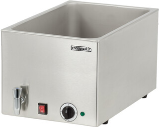 photo 2 bain-marie avec robinet de vidange gn 1/1 - 200 mm