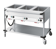 Photo 1 matériel référence CCBM3H: Chariot bain-marie à eau 3 x GN 1/1 