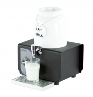 photo 1 distributeur de lait chaud en porcelaine 4l