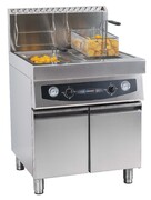 Photo 1 matériel référence CFG172S: Friteuse gaz avec soubassement 2 x 17 litres