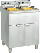 Photo 1 matériel référence CFP102TC: Friteuse électrique sur pieds  2 x 10 litres haut rendement