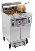 Photo 1 matériel référence CFPF1222: Friteuse électrique avec filtration 12 + 22 litres 8,5+17kW