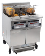 Photo 1 matériel référence CFPF222: Friteuse électrique avec filtration 2 x 22 litres 17+17kW