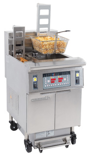 photo 1 friteuse électrique avec relevage automatique et filtration 12+22 l 8,5+17kw