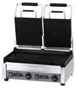 Photo 1 matériel référence CGP2HRBLPT: Grill Panini double Premium Mixte avec minuteur