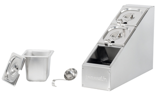 photo 2 support pour 3 bacs gn 1/6