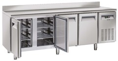 Photo 1 matériel référence CTARD4P: Table réfrigérée avec dosseret 4 portes