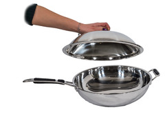 Photo 1 matériel référence CW36: Wok avec couvercle 36cm