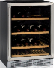 Cave à vins vitrée + 5°C à + 18°C 48 bouteilles
