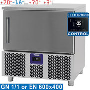 Cellule de congélation rapide 5x gn 1/1 ou 600x400 12-8kg.