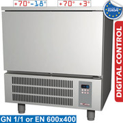 Cellule de congélation rapide 5x gn 1/1 ou 600x400 12-8kg.