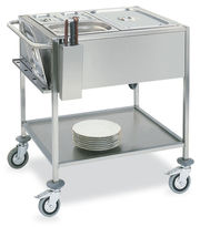 Chariot bain-marie 2 x GN1/1