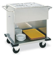 Chariot bain-marie 2 x GN1/1