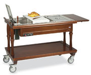 Chariot bain marie 3 x GN1/1