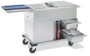 Chariot bain-marie 3 x GN1/1