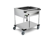 Chariot bain-marie usage frontal