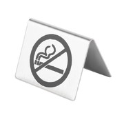 Chevalet de table en inox Olympia non fumeur