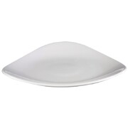 Photo 1 matériel référence CF644: Assiettes triangulaires Churchill Lotus 266mm (lot de 12)