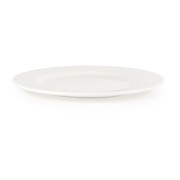 Photo 1 matériel référence P601: Assiettes classiques blanches Churchill 202mm (Lot de 24)