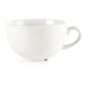 Photo 1 matériel référence P883: Tasses à cappuccino Churchill Plain Whiteware 340ml (Lot de 24)