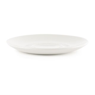photo 1 soucoupes à cappuccino churchill plain whiteware 160mm (lot de 24)