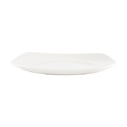 Photo 1 matériel référence W842: Assiettes blanches Churchill Plain Whiteware X squared 170mm (lot de 12)