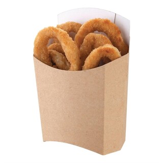 photo 1 grands étuis à frites kraft compostables colpac lot de 1000
