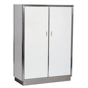 Photo 1 matériel référence 7003-0700: Armoire de porcelaine en acier inox 1 porte 5 niveaux 680