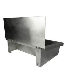 photo 8 évier inox 1 robinet 600mm  bouchon de vidange et couvercle anti-éclaboussures inclus, à l'exclusion du robinet