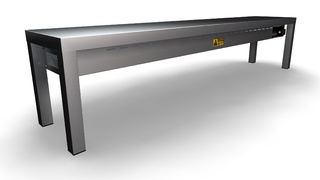 photo 2 étagère chauffante en céramique 1 niveaux 1 4 heaters of 250w