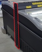 Photo 1 matériel référence 7072-9027: Congélateur bahut connexion côté noir  pour îlot sans élément de la tête