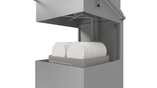 photo 3 lave-vaisselle à capot - 120 secondes triphasé