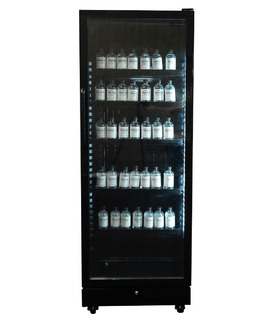 photo 5 réfrigérateur 1 porte en verre noir sve-450 bl