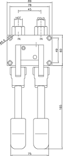 photo 2 mélangeur avec commande de pied 2 pédales