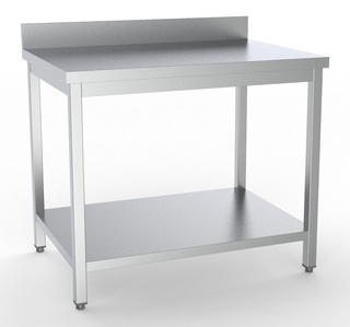 photo 1 plan de travail étagère bord relevé démontable 1200
