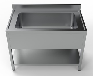 photo 2 plonge  1 grand bac de 960 mm – 1200 x 700 x 850h