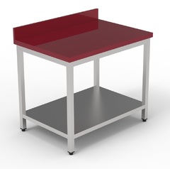 Photo 1 matériel référence 7333-1610: Table de découpe avec étagère 1200