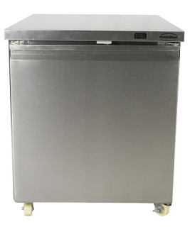 photo 3 réfrigérateur/congélateur en acier inox commutable 1 porte