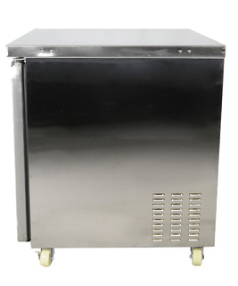 photo 4 réfrigérateur/congélateur en acier inox commutable 1 porte