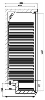 photo 2 réfrigérateur en acier inox 1 porte