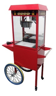 photo 1 appareil pop corn inclus roulettes