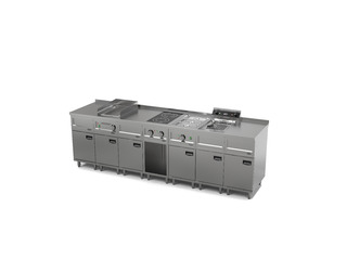 photo 3 friteuse électriques 1x12l 9kw