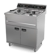 Photo 1 matériel référence 7455-0960: Friteuse électriques 2x12l 2x6kw